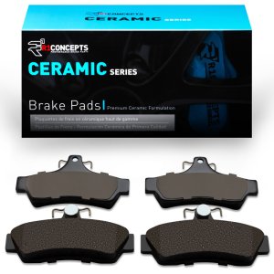 Pontiac GTO Brake Pads - Rear - R1 Concepts - Ceramic - `05-`06